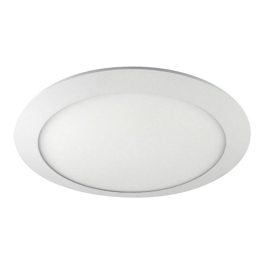 LED Recessed light CIRCLE LED/12W/230V 6500K d. 17,5 cm white