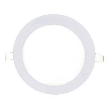 LED Recessed light CIRCLE LED/15W/230V 6500K d. 18,8 cm white