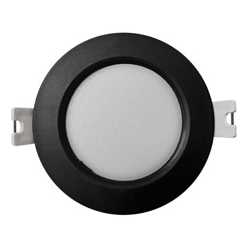 LED Recessed light CIRCLE LED/3W/230V 4000K d. 9 cm black