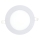 LED Recessed light CIRCLE LED/9W/230V 6500K d. 14,5 cm white
