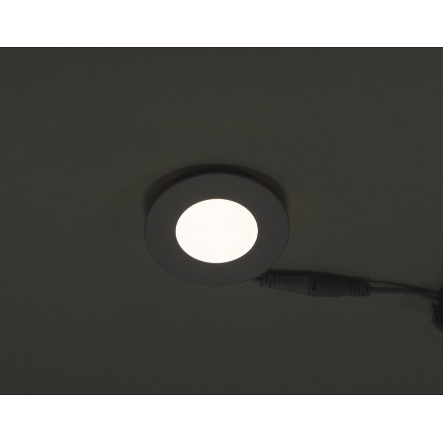 LED Recessed light GERD LED/3W/230V 3,000K
