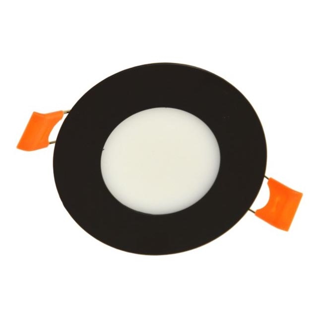 LED Recessed light GERD LED/3W/230V 4000K black
