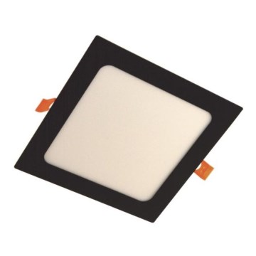 LED Recessed light GERE LED/12W/230V 4000K black