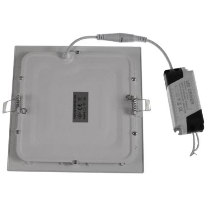 LED Recessed light GERE LED/12W/230V 4000K white