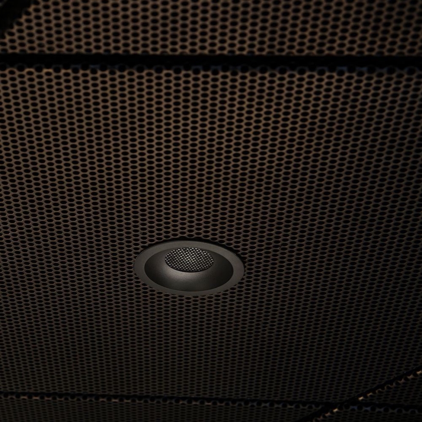 LED Recessed light LED/12W/230V 3000/4000/6400K ø 8,6 cm black