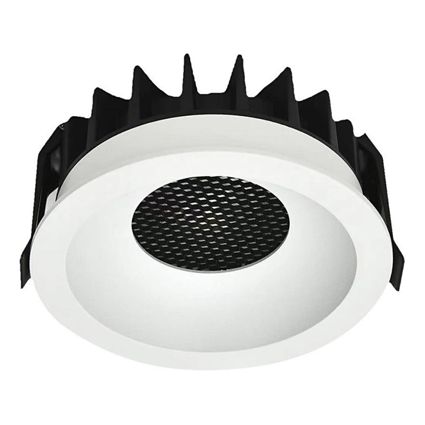 LED Recessed light LED/12W/230V 3000/4000/6400K ø 8,6 cm white