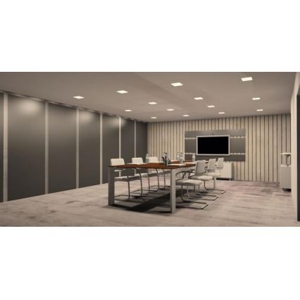 LED Recessed light LED/12W/230V
