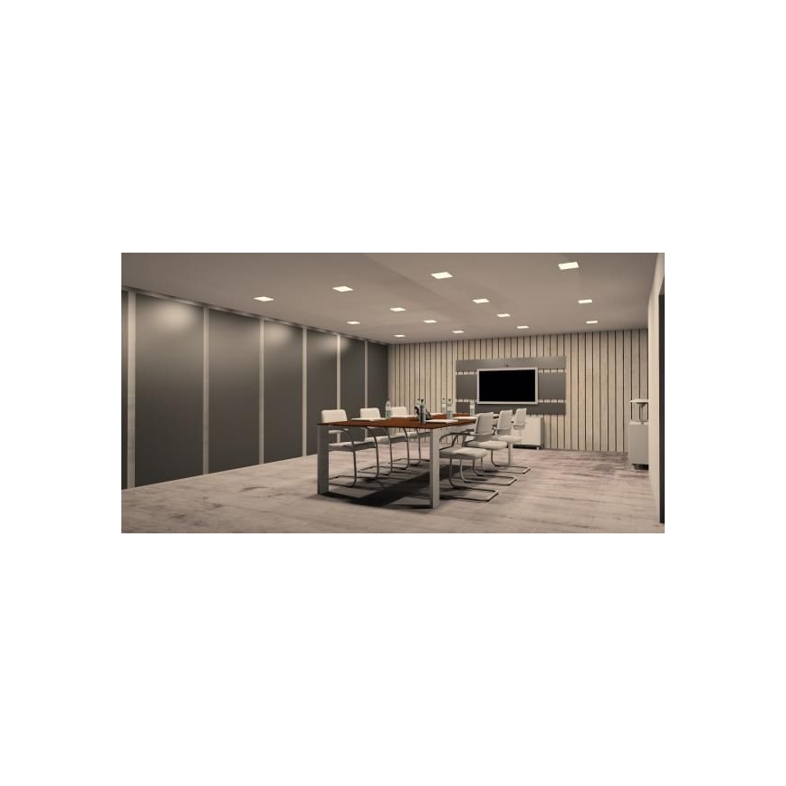 LED Recessed light LED/12W/230V