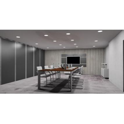 LED Recessed light LED/12W/230V