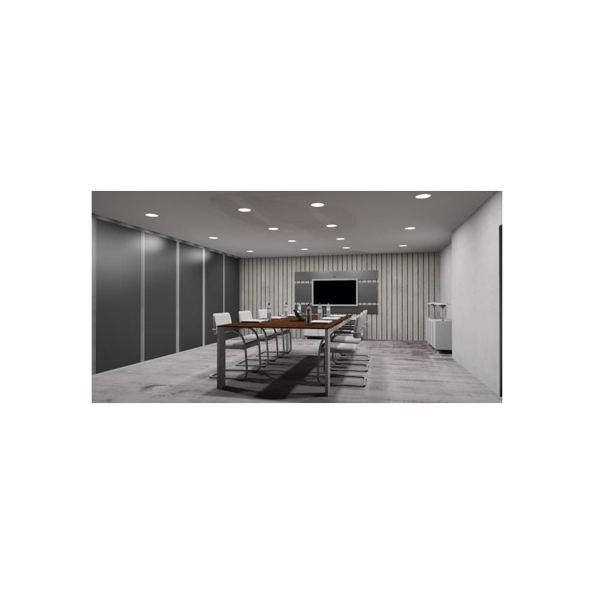 LED Recessed light LED/12W/230V