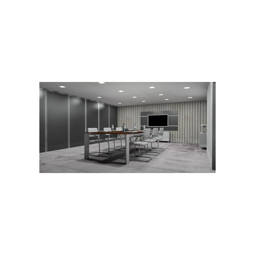 LED Recessed light LED/12W/230V