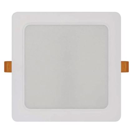 LED Recessed light LED/18W/230V 17x17 cm white
