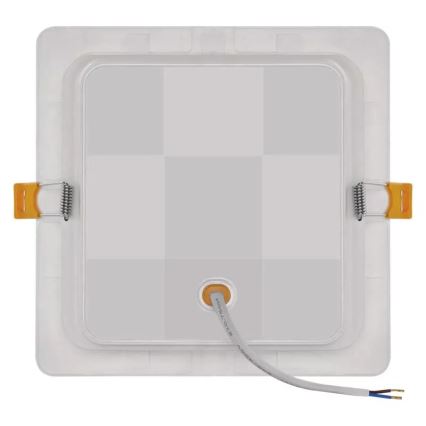 LED Recessed light LED/18W/230V 17x17 cm white