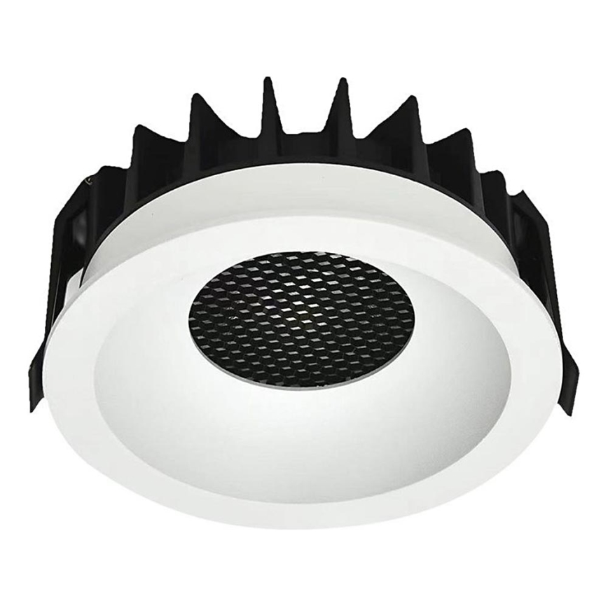 LED Recessed light LED/18W/230V 3000/4000/6400K d. 10,6 cm white