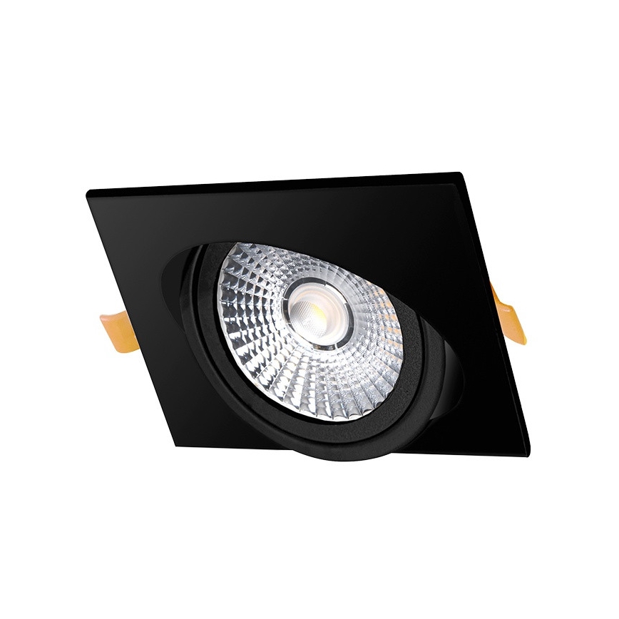 LED Recessed light LED/18W/230V 3000K 11,5x11,5 cm black