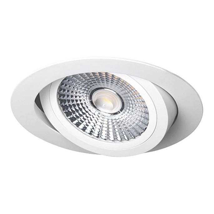 LED Recessed light LED/18W/230V 3000K d. 11,5 cm white