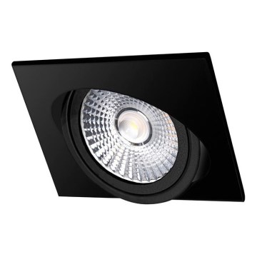 LED Recessed light LED/18W/230V 4000K 11,5x11,5 cm black