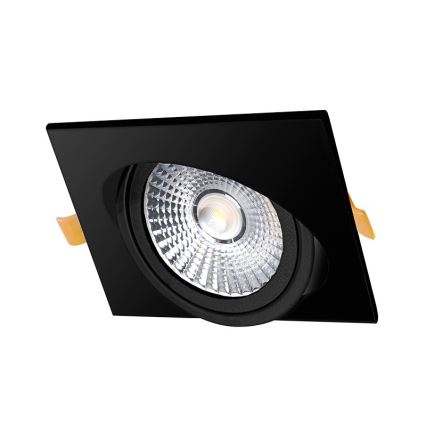 LED Recessed light LED/18W/230V 4000K 11,5x11,5 cm black