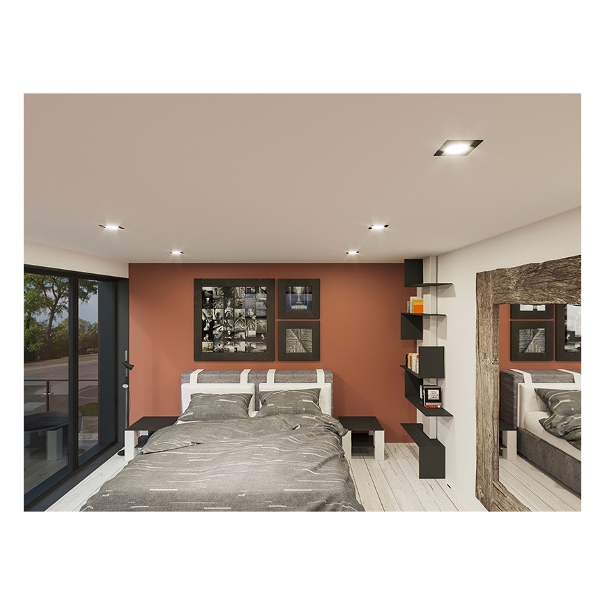 LED Recessed light LED/18W/230V 4000K 11,5x11,5 cm white