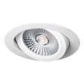 LED Recessed light LED/18W/230V 4000K d. 11,5 cm white
