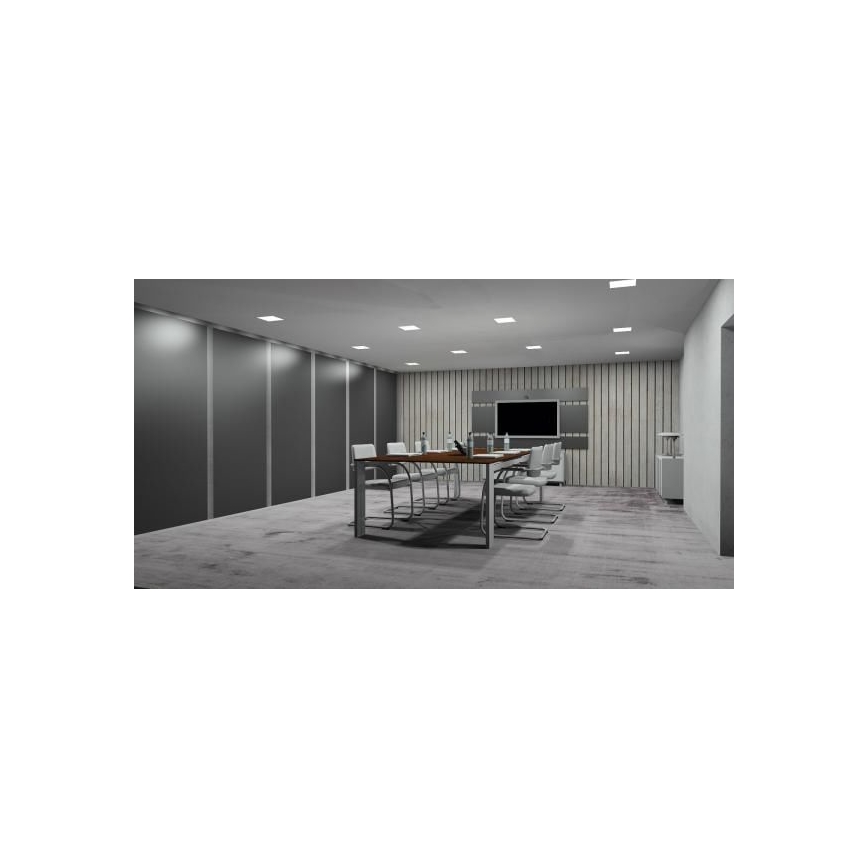 LED Recessed light LED/18W/230V