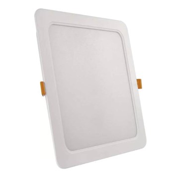 LED Recessed light LED/24W/230V 22x22 cm white