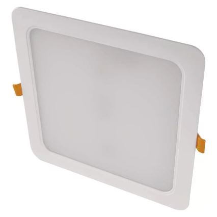 LED Recessed light LED/24W/230V 22x22 cm white