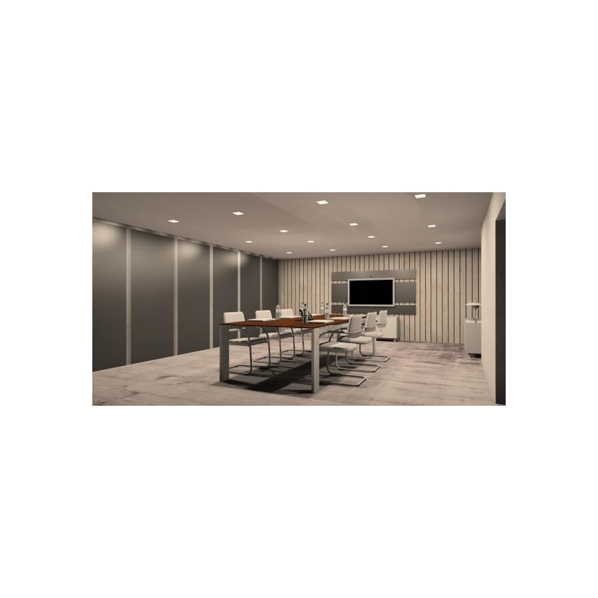 LED Recessed light LED/6W/230V