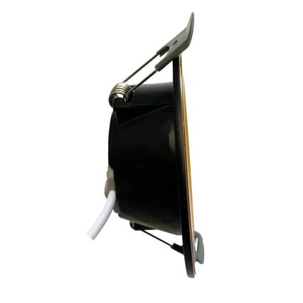 LED Recessed light LED/7,5W/230V 4000K black/gold