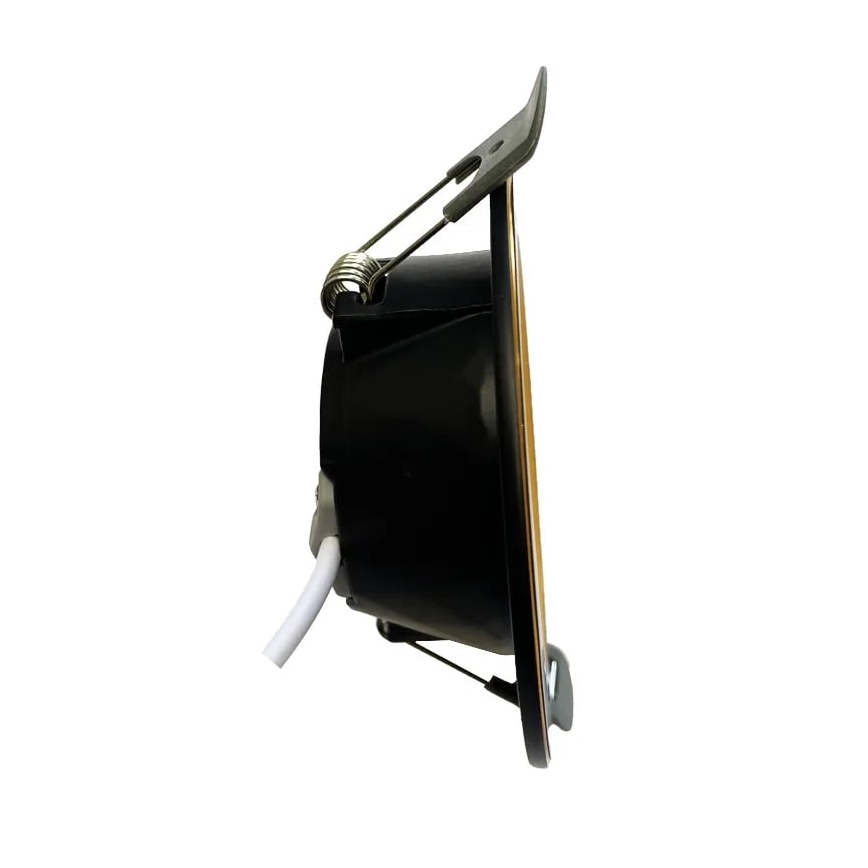 LED Recessed light LED/7,5W/230V 4000K black/gold