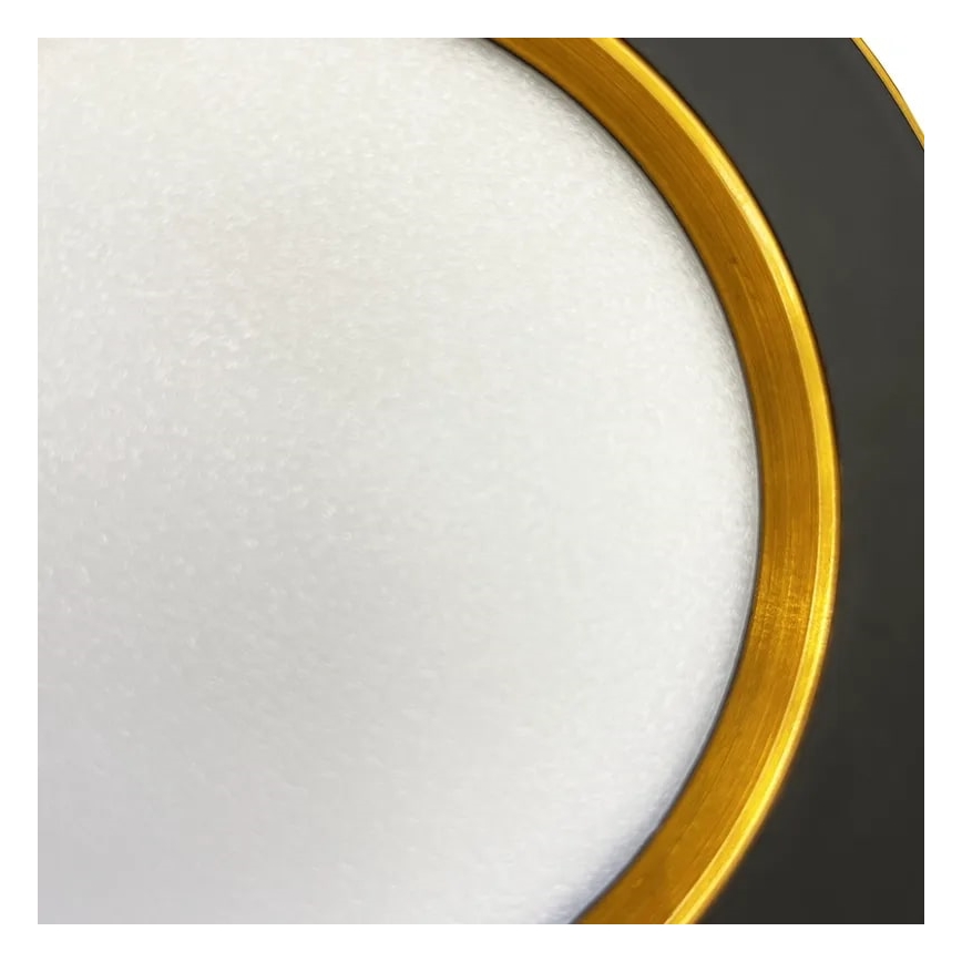 LED Recessed light LED/7,5W/230V 4000K black/gold