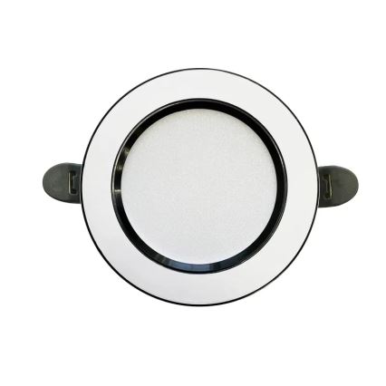 LED Recessed light LED/7,5W/230V 4000K white/black