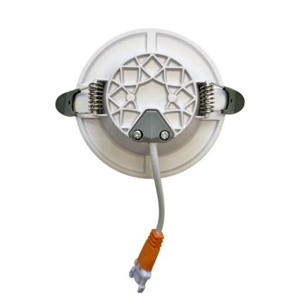 LED Recessed light LED/7,5W/230V 4000K white/black