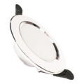 LED Recessed light LED/7,5W/230V 4000K white/silver