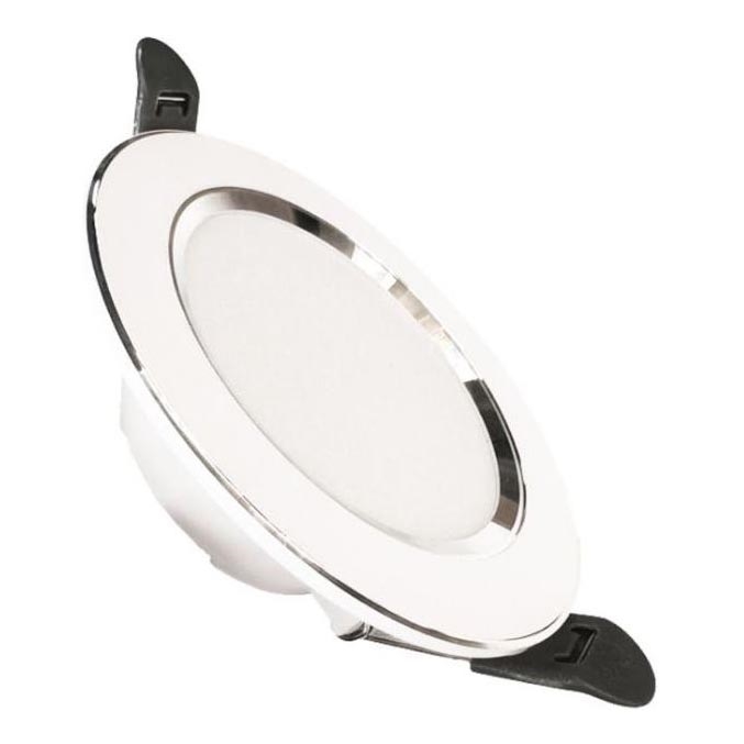 LED Recessed light LED/7,5W/230V 4000K white/silver