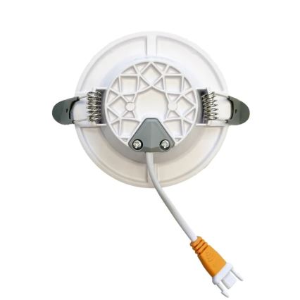 LED Recessed light LED/7,5W/230V 4000K white/silver