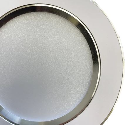 LED Recessed light LED/7,5W/230V 4000K white/silver