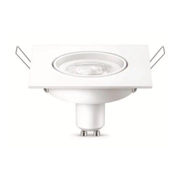 LED Recessed light Philips Pila 1xGU10/4,7W/230V 4000K