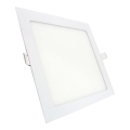 LED Recessed light QTEC LED/12W/230V 2700K 16,8x16,8 cm