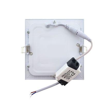 LED Recessed light QTEC LED/12W/230V 2700K 16,8x16,8 cm