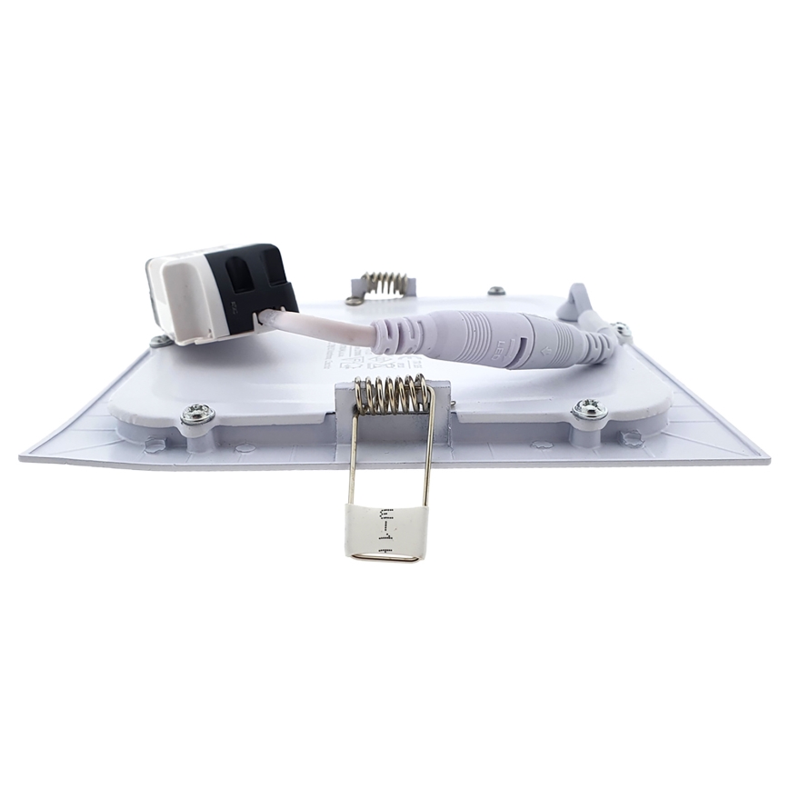 LED Recessed light QTEC LED/12W/230V 2700K 16,8x16,8 cm