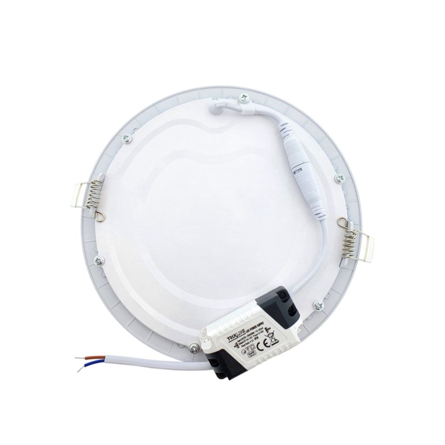 LED Recessed light QTEC LED/12W/230V 6500K d. 16,7 cm