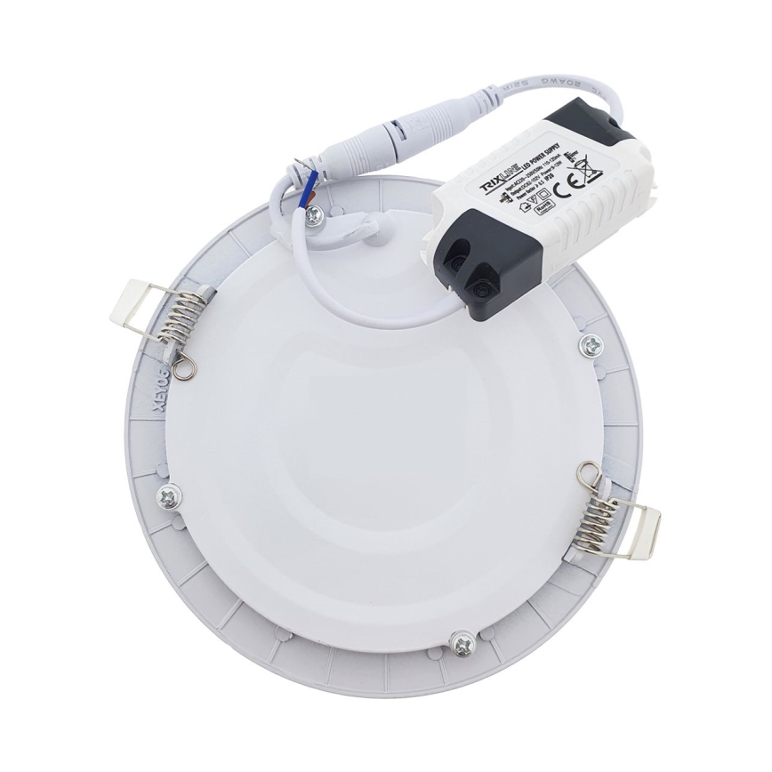 LED Recessed light QTEC LED/15W/230V 2700K d. 18,8 cm