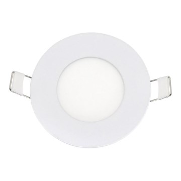 LED Recessed light QTEC LED/3W/230V 4200K d. 8,3 cm