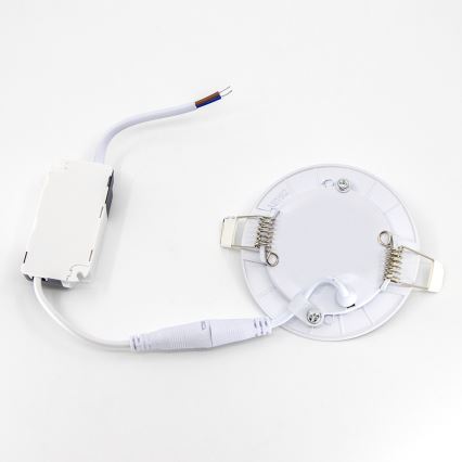 LED Recessed light QTEC LED/3W/230V 6500K d. 8,3 cm