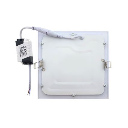 LED Recessed light QTEC LED/9W/230V 2700K 14,6x14,6 cm