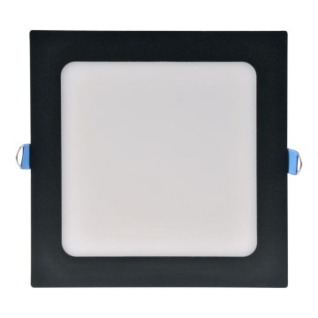 LED Recessed light RIGEL LED/10W/230V 4000K 16,8x16,8 cm black