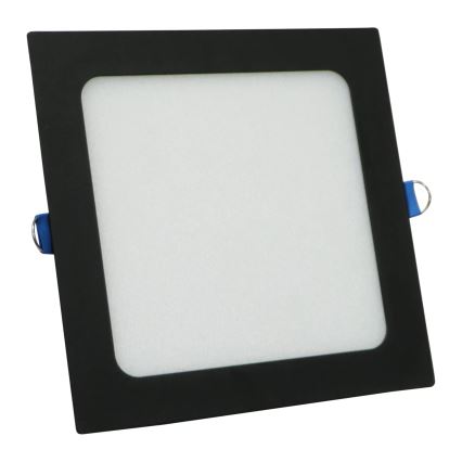 LED Recessed light RIGEL LED/10W/230V 4000K 16,8x16,8 cm black
