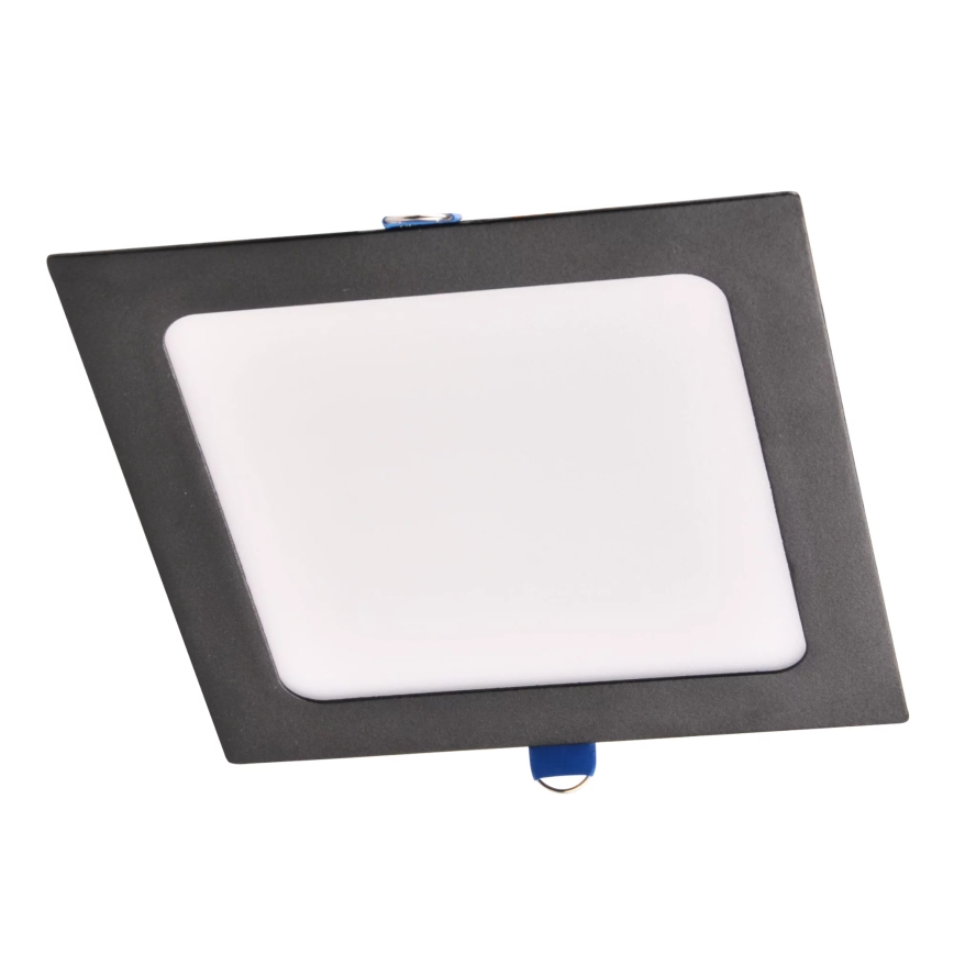 LED Recessed light RIGEL LED/10W/230V 4000K 16,8x16,8 cm black