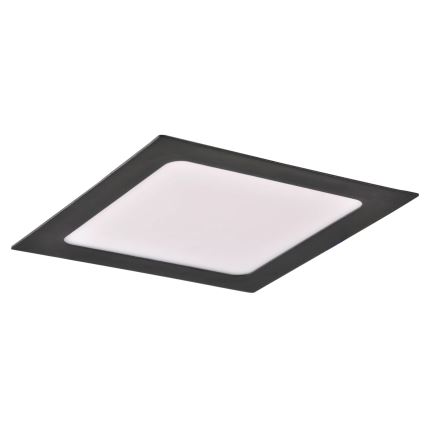 LED Recessed light RIGEL LED/10W/230V 4000K 16,8x16,8 cm black